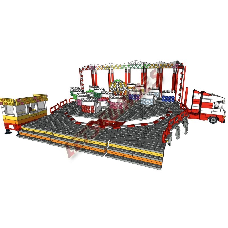 - Break Dance (Instructions de montage), Ces instructions de montage permettent d'assembler une reproduction de l'attraction fo - Break Dance (Instructions de montage), Ces instructions de montage permettent d'assembler une reproduction de l'attraction fo
