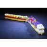 LetsGoRides - Caterpillar, 
Motorized reproduction of the fairground attraction 'Caterpillar" made with Lego. Foldable on four 