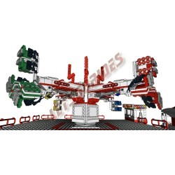  - TechnoPower (Instructions de montage), Ces instructions de montage permettent d'assembler une reproduction de l'attraction fo
