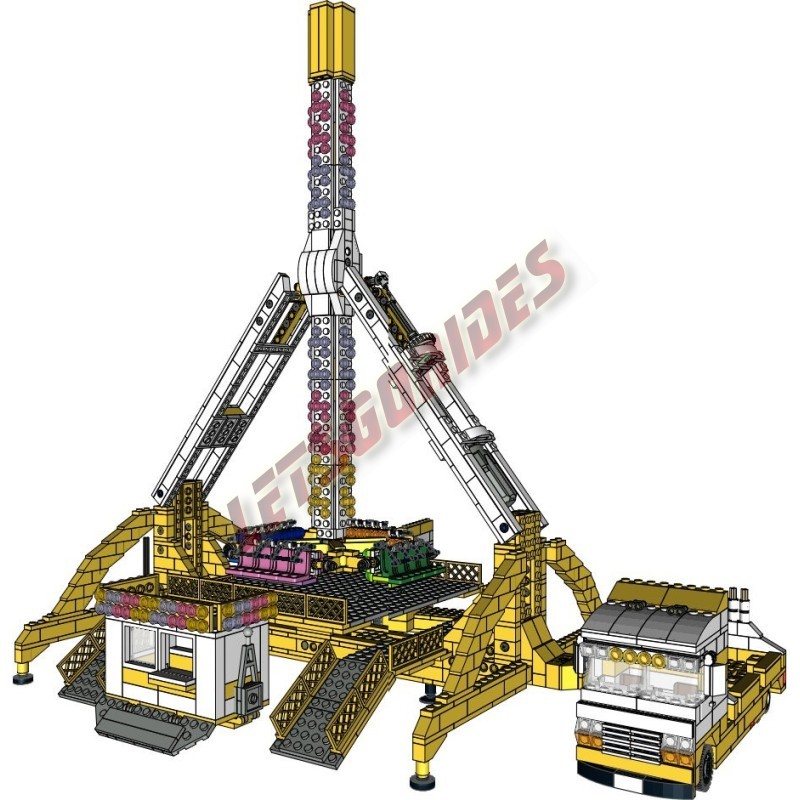 - Loop Fighter (Instructions de montage), Ces instructions de montage permettent d'assembler une reproduction de l'attraction f - Loop Fighter (Instructions de montage), Ces instructions de montage permettent d'assembler une reproduction de l'attraction f