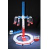 LetsGoRides - VerticalSwing, 
Motorized reproduction of the fairground attraction "Vertical Swing" made with Lego bricks. Folda