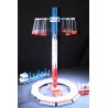 LetsGoRides - VerticalSwing, 
Motorized reproduction of the fairground attraction "Vertical Swing" made with Lego bricks. Folda