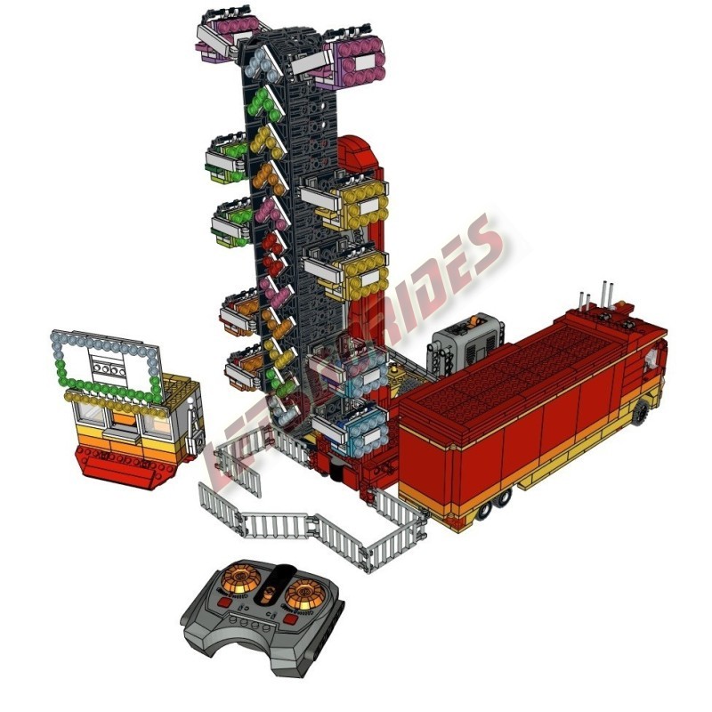 - Zipper (Instructions de montage), Ces instructions de montage permettent d'assembler une reproduction de l'attraction foraine - Zipper (Instructions de montage), Ces instructions de montage permettent d'assembler une reproduction de l'attraction foraine