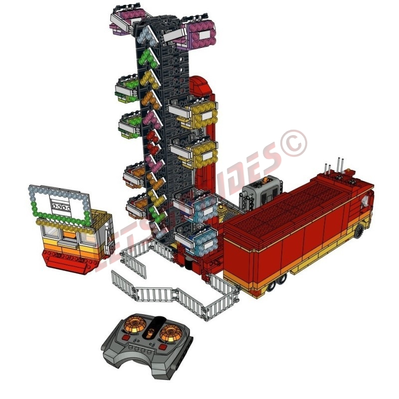 LetsGoRides - Zipper (Instructions), 
These assembly instructions allow you to assemble a reproduction of the motorized and fun