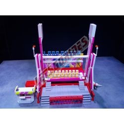LetsGoRides - Loop On Top, Reproduction motorisée de l'attraction foraine "Loop On Top" (Top Spin) en Lego
Transportable sur 2 r