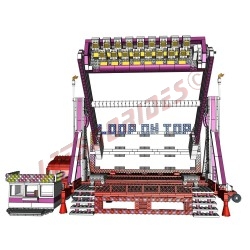 LetsGoRides - Loop On Top (Instructions), 
These assembly instructions allow you to assemble a reproduction of the motorized an