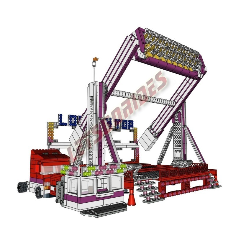 - Loop On Top (Instructions de montage), Ces instructions de montage permettent d'assembler une reproduction de l'attraction fo - Loop On Top (Instructions de montage), Ces instructions de montage permettent d'assembler une reproduction de l'attraction fo