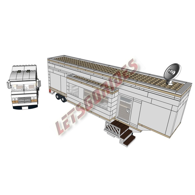 LetsGoRides - Caravane (Instructions de montage), Ces instructions de montage permettent d'assembler une reproduction de caravan