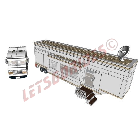 LetsGoRides - Caravan (Instructions), 
These assembly instructions allow you to assemble a reproduction caravan with extensions