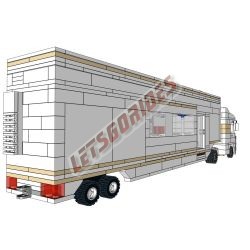  - Caravane (Instructions de montage), Ces instructions de montage permettent d'assembler une reproduction de caravane avec exte