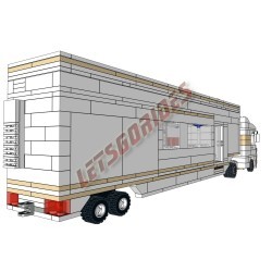 LetsGoRides - Caravan (Building Instructions), 
These assembly instructions allow you to assemble a reproduction caravan with e