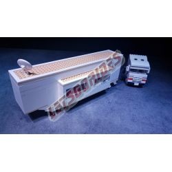  - Caravane, Reproduction d'une caravane extensible en briques LEGO®.
