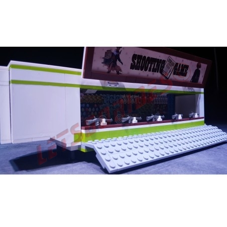 LetsGoRides - Shooting Game, 
Reproduction of shooting range in LEGO® bricks.
