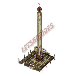 LetsGoRides - FreeFallTower (Building Instructions), 
These assembly instructions allow you to assemble a reproduction of the m