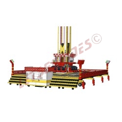 LetsGoRides - FreeFallTower (Instructions), 
These assembly instructions allow you to assemble a reproduction of the motorized 