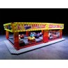 LetsGoRides - Auto Scooter, 
Motorized reproduction of the fairground attraction Bumper Cars made with LEGO® bricks. Foldable o