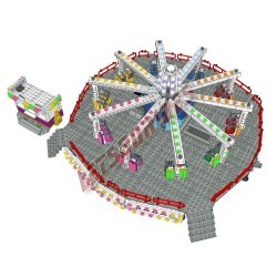  - Smashing Jump (Instructions de montage), Ces instructions de montage permettent d'assembler une reproduction de l'attraction 