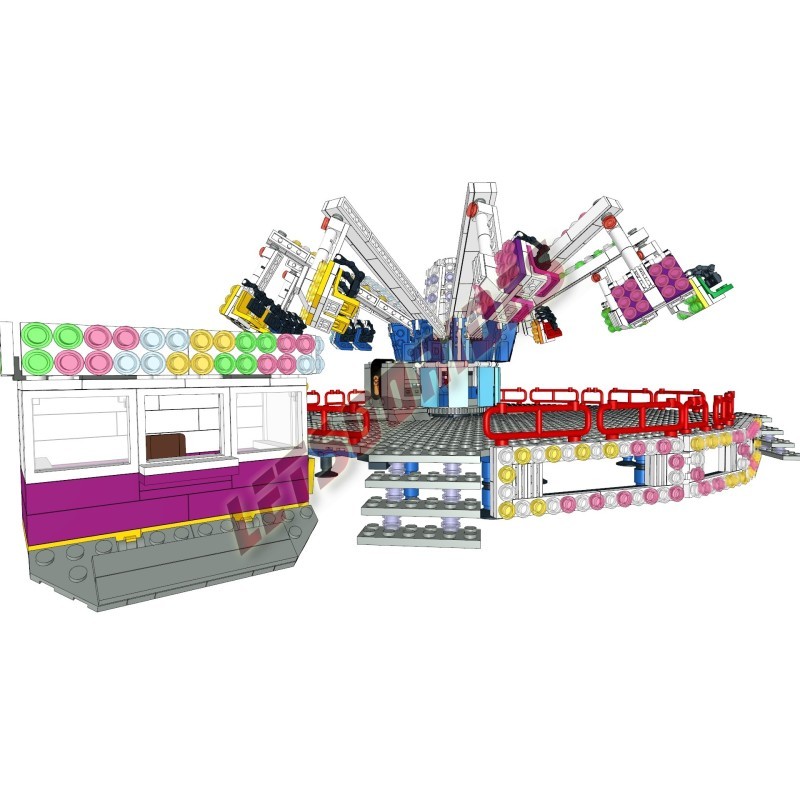- Smashing Jump (Instructions de montage), Ces instructions de montage permettent d'assembler une reproduction de l'attraction - Smashing Jump (Instructions de montage), Ces instructions de montage permettent d'assembler une reproduction de l'attraction