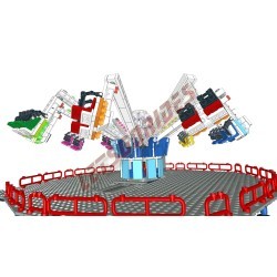  - Smashing Jump (Instructions de montage), Ces instructions de montage permettent d'assembler une reproduction de l'attraction 