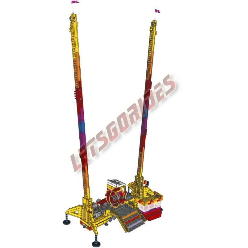- EjectionSeat (Instructions de montage), Ces instructions de montage permettent d'assembler une reproduction de l'attraction f - EjectionSeat (Instructions de montage), Ces instructions de montage permettent d'assembler une reproduction de l'attraction f
