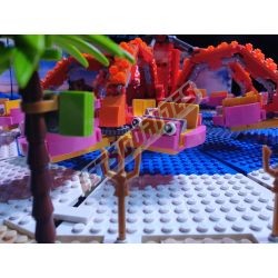 LetsGoRides - Monster, Motorized reproduction of the fairground attraction "Monster" made with Lego bricks. - Johann Franckelemo