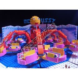  - Octopussy, Reproduction motorisée de l'attraction foraine "Octopussy" en Lego.
