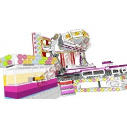 LetsGoRides - Spinball (Instructions), 
These assembly instructions allow you to assemble a reproduction of the motorized and f