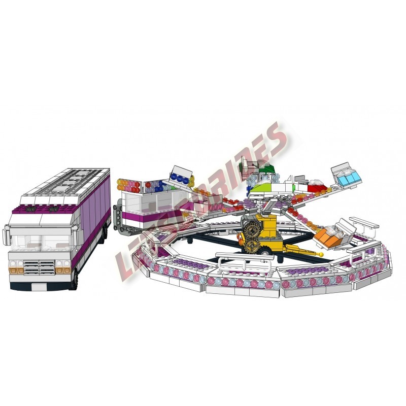 - Planes (Instructions de montage), Ces instructions de montage permettent d'assembler une reproduction de l'attraction foraine - Planes (Instructions de montage), Ces instructions de montage permettent d'assembler une reproduction de l'attraction foraine
