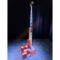 LetsGoRides - Giant Booster, 
Motorized reproduction of the fairground attraction "Giant Booster" made with Lego bricks.
Trans