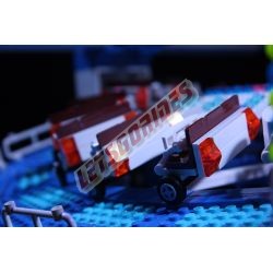 LetsGoRides - Himalaya, Reproduction motorisée de l'attraction foraine "Himalaya" (Chenille) en Lego
Transportable sur 2 remorqu