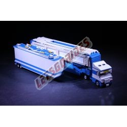 LetsGoRides - Himalaya, Reproduction motorisée de l'attraction foraine "Himalaya" (Chenille) en Lego
Transportable sur 2 remorqu