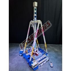 - Inversion24, Motorized reproduction of the fairground attraction "Inversion24" made with Lego bricks
Transportable on 1 trai