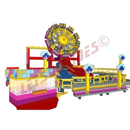 LetsGoRides - Heavy Rotation (Instructions), 
These assembly instructions allow you to assemble a reproduction of the motorized