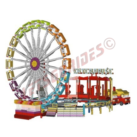 LetsGoRides - Enterprise (Instructions), 
These assembly instructions allow you to assemble a reproduction of the motorized and