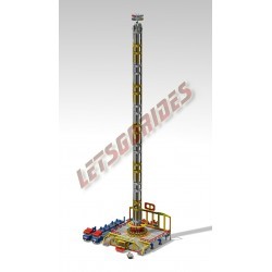 LetsGoRides - Drop Tower 1/2 (Instructions), 
These assembly instructions allow you to assemble a reproduction of the motorized