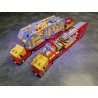 LetsGoRides - Break Dance, 
Motorized reproduction of the fairground attraction "Break Dance" made with Lego. Foldable on two t