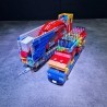 LetsGoRides - Tagada, 
Motorized reproduction of the fairground attraction "Tagada" made with Lego bricks
Transportable on 2 t