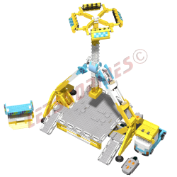 Loop Fighter – Instruções de montagem LEGO