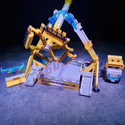 Loop Fighter - LEGO® bricks fairground attraction
