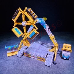 Loop Fighter - LEGO® bricks fairground attraction