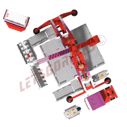 Jet Fighter – Instruções de montagem LEGO
