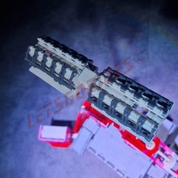 Jet Fighter - Atracción de feria con ladrillos LEGO®