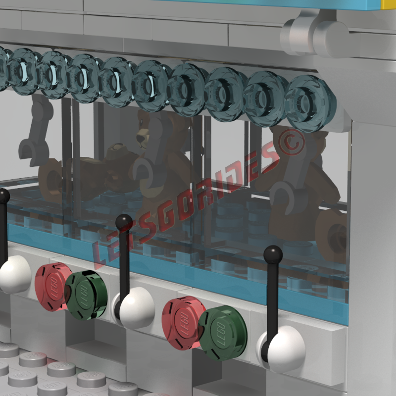 Claw Machine Stand – Building Instructions (3 Color Versions Included)