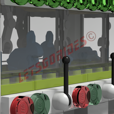 Claw Machine Stand – Building Instructions (3 Color Versions Included)
