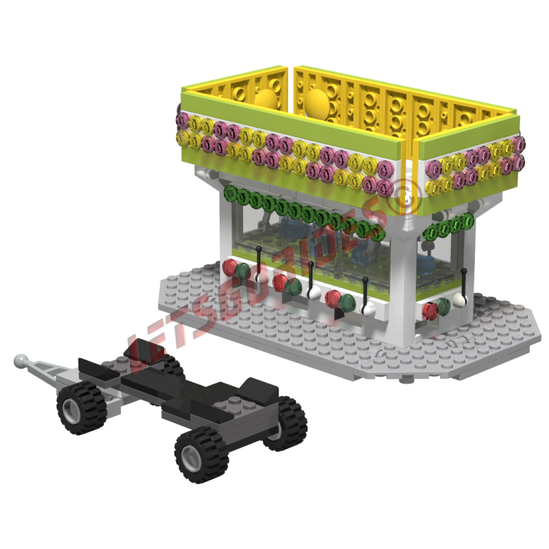 Claw Machine Stand – Building Instructions (3 Color Versions Included)
