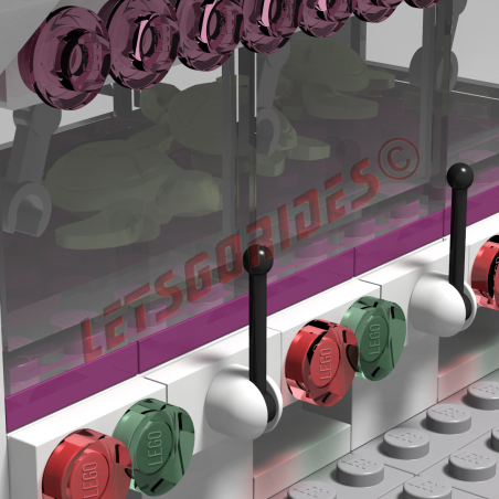 Claw Machine Stand – Building Instructions (3 Color Versions Included)