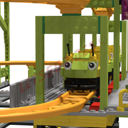 Caterpillar (Rollercoaster) bouwinstructies