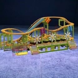 Caterpillar - Attraction Foraine en briques LEGO®