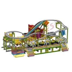 Instruções de construção Caterpillar (Rollercoaster)