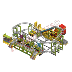 Instruções de construção Caterpillar (Rollercoaster)